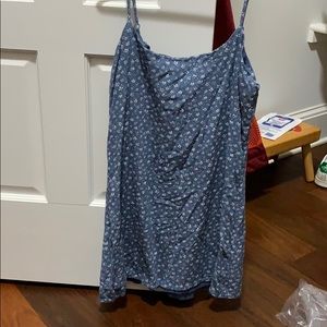 Light blue mini dress